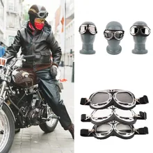 Cool Men Anti UV Safety Motorcycle Scooter Pilot font b Goggles b font Helmet Glasses font