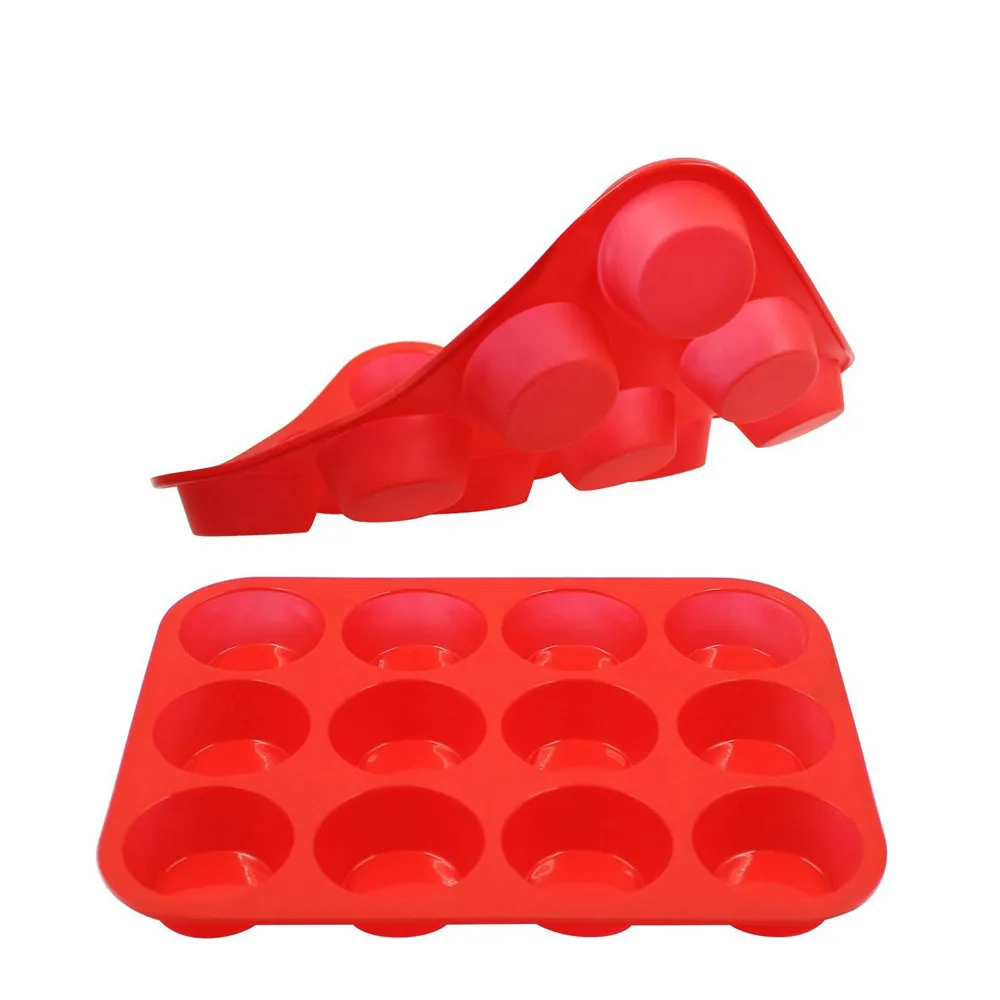 ZSWQ Zimtstern Silicone pour 25 /Étoiles Cannelle Cupcakes Brownies Lavable au Lave-Vaisselle pour Muffins Pudding g/âteaux