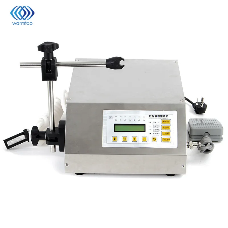 

220V 2-3500ml Accuracy Digital Liquid Mineral Water Filling Machine LCD Display Perfume Drink Water Milk Filling Machine