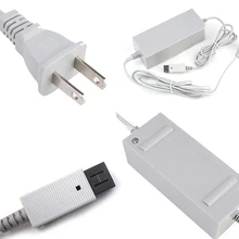 50 шт. в партии США/ЕС адаптер переменного тока 100-240 в 12 В 3.7A настенное зарядное устройство для nintendo Wii Джойстик контроллер