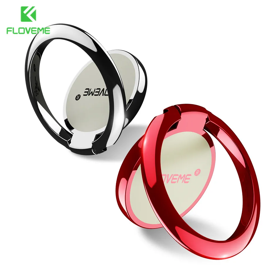 FLOVEME Finger Ring Phone Holder For Samsung S9 Plus For iPhone X 6 6s 7 8 Plus Magnetic Stand Holder For Mobile Phone Support