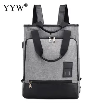 

Women Grey Backpack Famous Large Capacity Crossbody Satchel Teenager Girl Shoulder Bag Tote Fashion Backpack Mochilas Mujer 2018