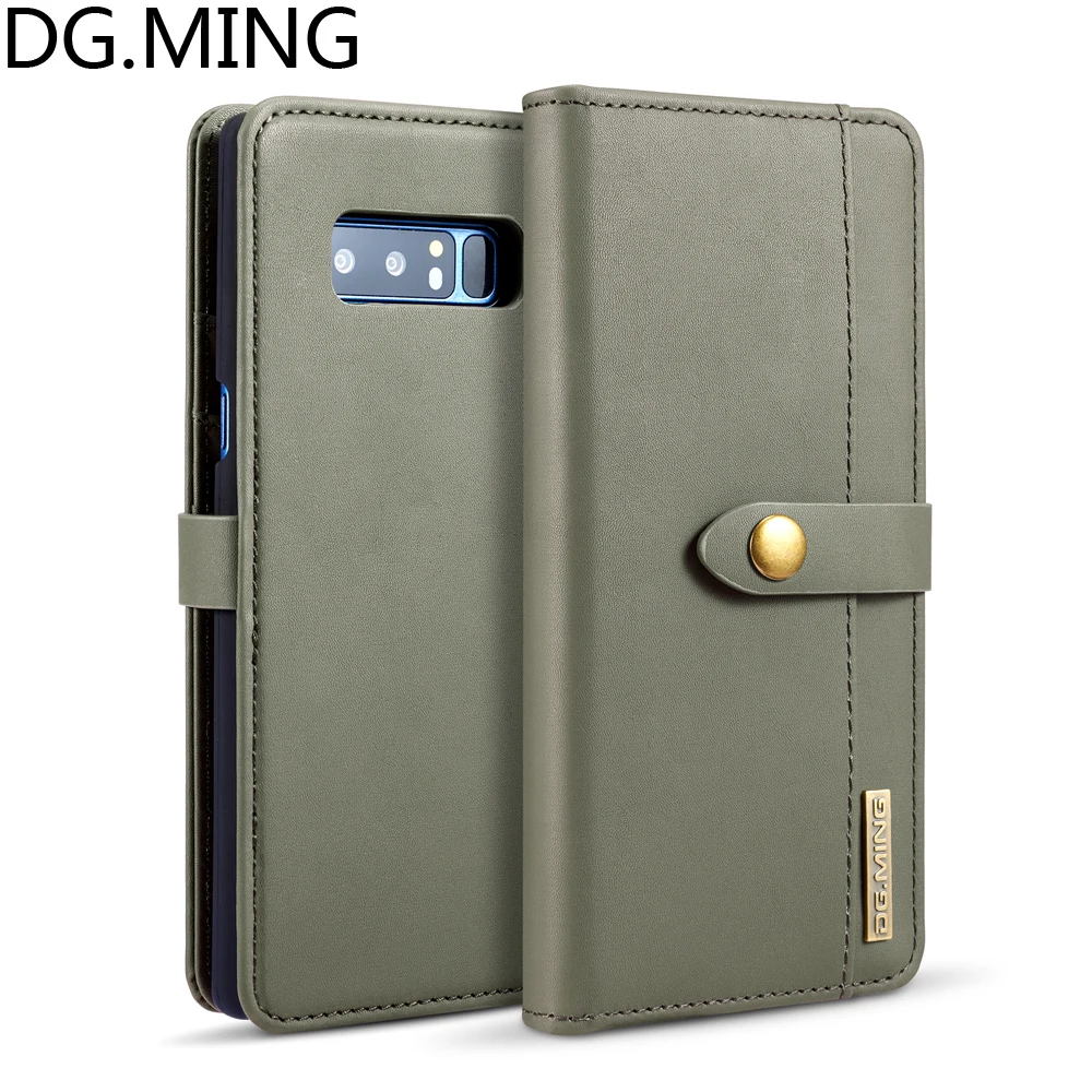 

Notepad style Card Wallet Phone Cases for Samsung Galaxy Note 8 Note8 N950F N950FD Case PU Leather Split Magnetic PC Back Cover