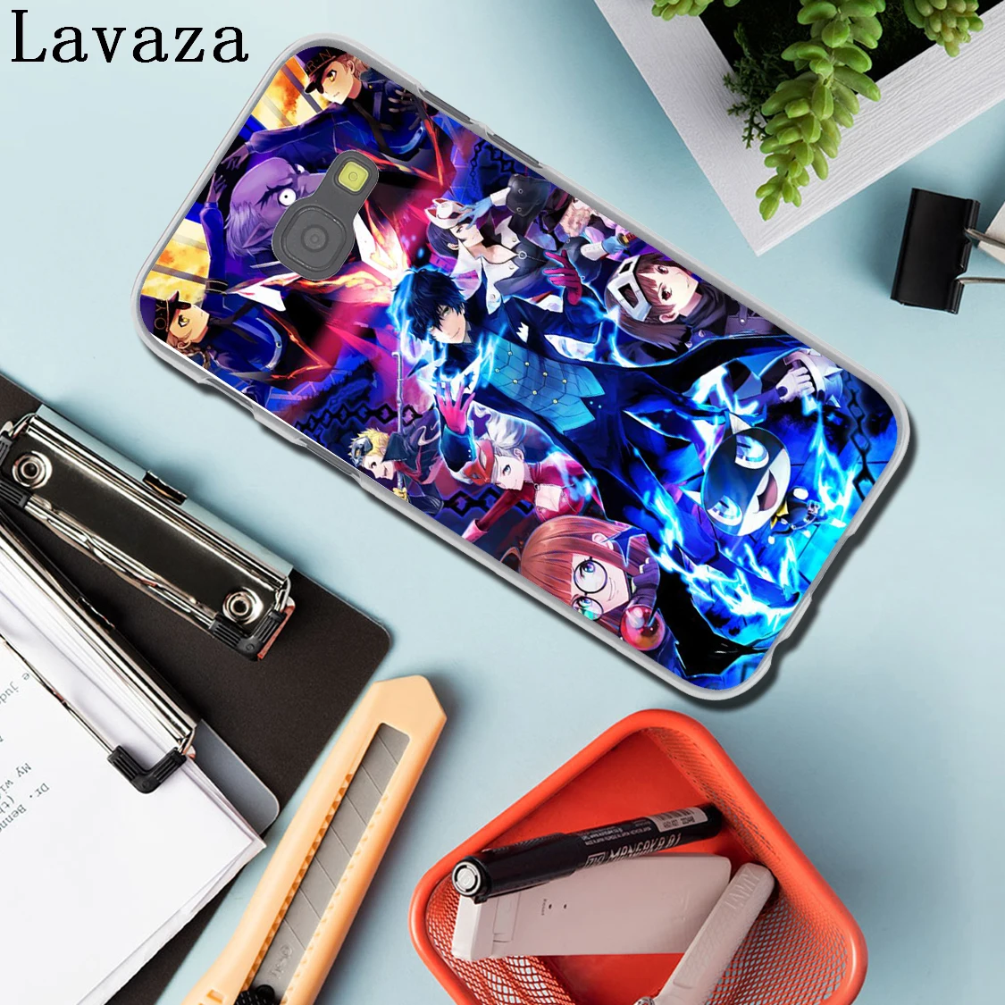 Чехол для телефона Lavaza Persona 5 p5 Жесткий Samsung Galaxy J8 J7 Duo J6 J5 J4 Plus 2018 2017 2016 J2 J3 Prime чехол