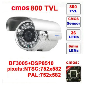 

Free shipping infrared video camera ccd 800tvl cctv camera bullet waterproof with ir-cut 36 leds outdoor security z550c