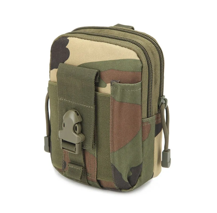 Походная сумка для альпинизма, Охотничья сумка, Тактическая Военная поясная Сумка Molle, поясная сумка, кошелек, чехол для телефона - Цвет: Camouflage