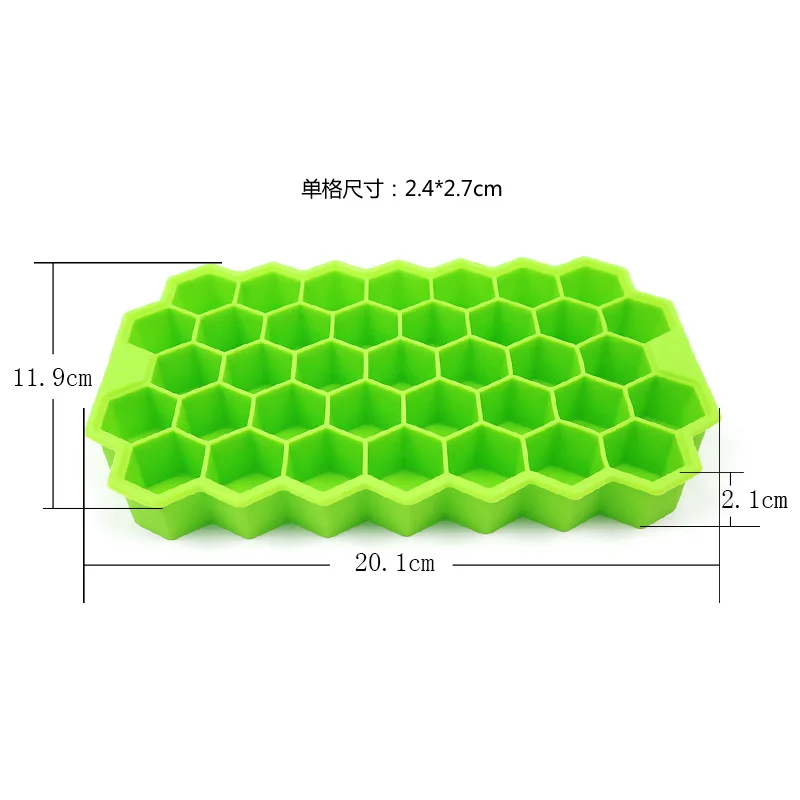 Сотовая форма кубик льда 37 кубиков лоток льда кубик формы для хранения контейнеров лоток с формой для кубиков льда