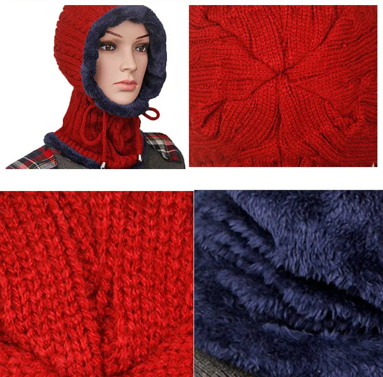 Knitted Hat beanie men hat winter hats for women men winter cap men women winter hat gorros hombre invierno Skullies Beanies (2)