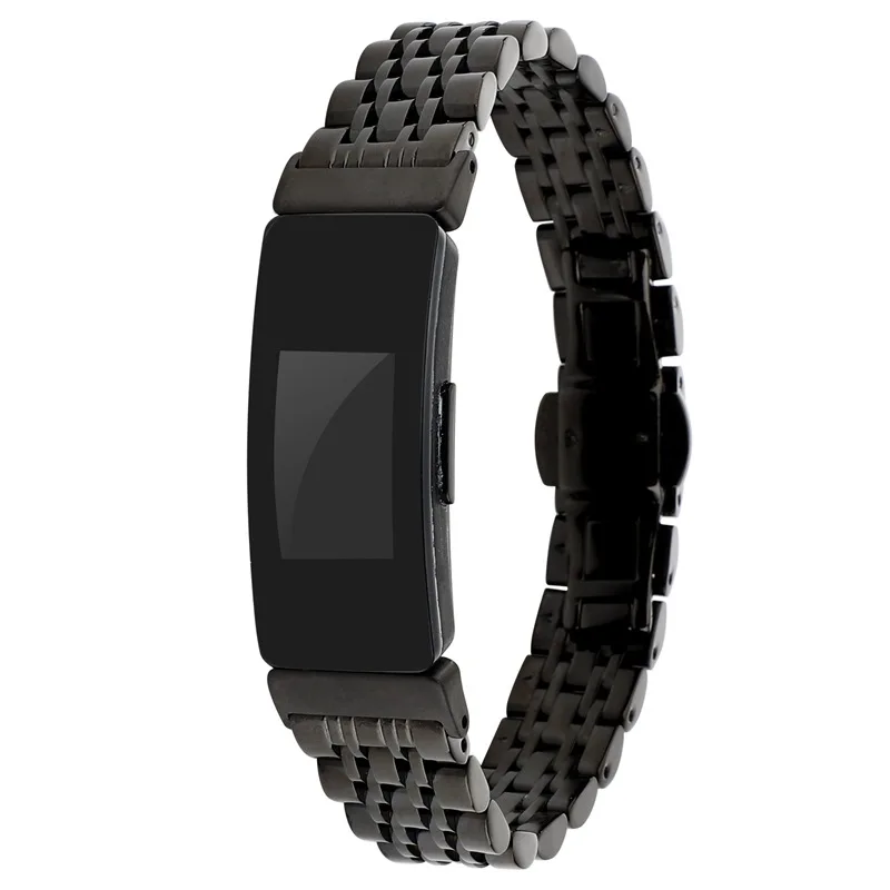 Фитнес-часы ремешок для Fitbit Inspire HR Браслет спортивный смарт-браслет трекер активности браслет из нержавеющей стали ремень аксессуары