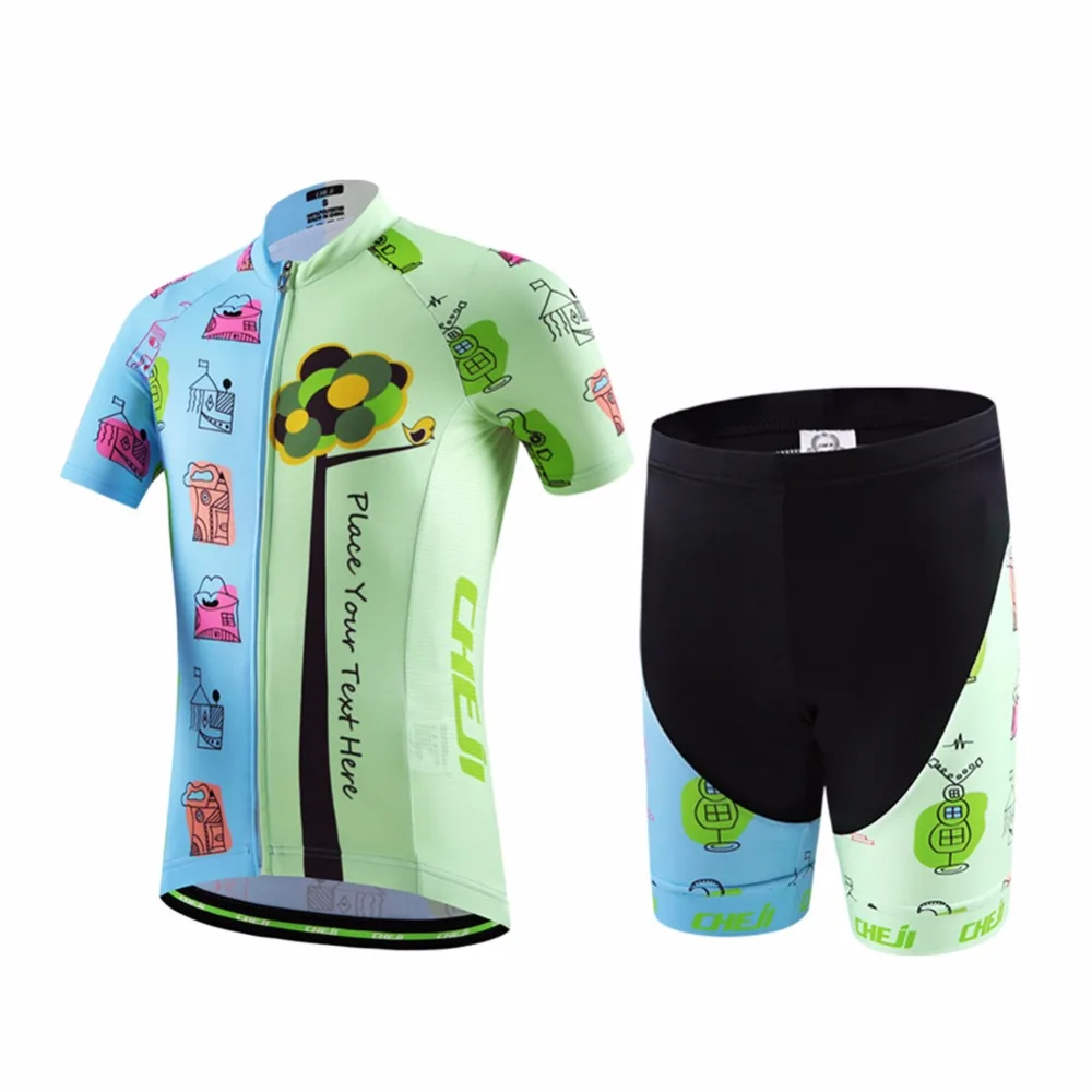 2017 Children Pro Cycling Jersey Shorts Sets Gel Padded Road MTB Bike Clothing Breathable Anti-Sweat Cycling Jersey Suit boys-bike : image 2017 Children Pro Cycling Jersey Shorts Sets Gel Padded Road MTB Bike Clothing Breathable Anti-Sweat Cycling Jersey Suit boys-bike