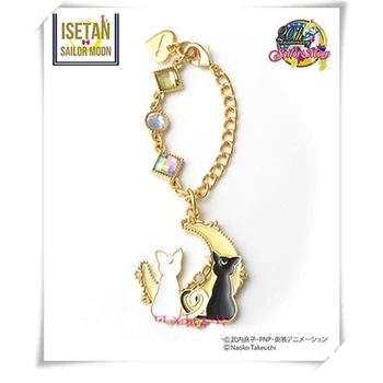 

2019 Anime Sailor Moon 25th Anniversary Crystal Luna Cat Bag Pendant Hang Chain Bag Charm Cosplay