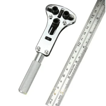

1 Set Watch Repair Tool Screw Adjustable Back Case Opener Wrench Remover Tool + Box