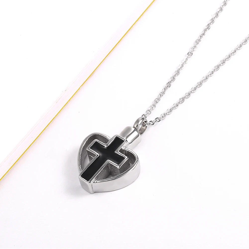 ZP-CJ004 heart urn necklace (9-3)