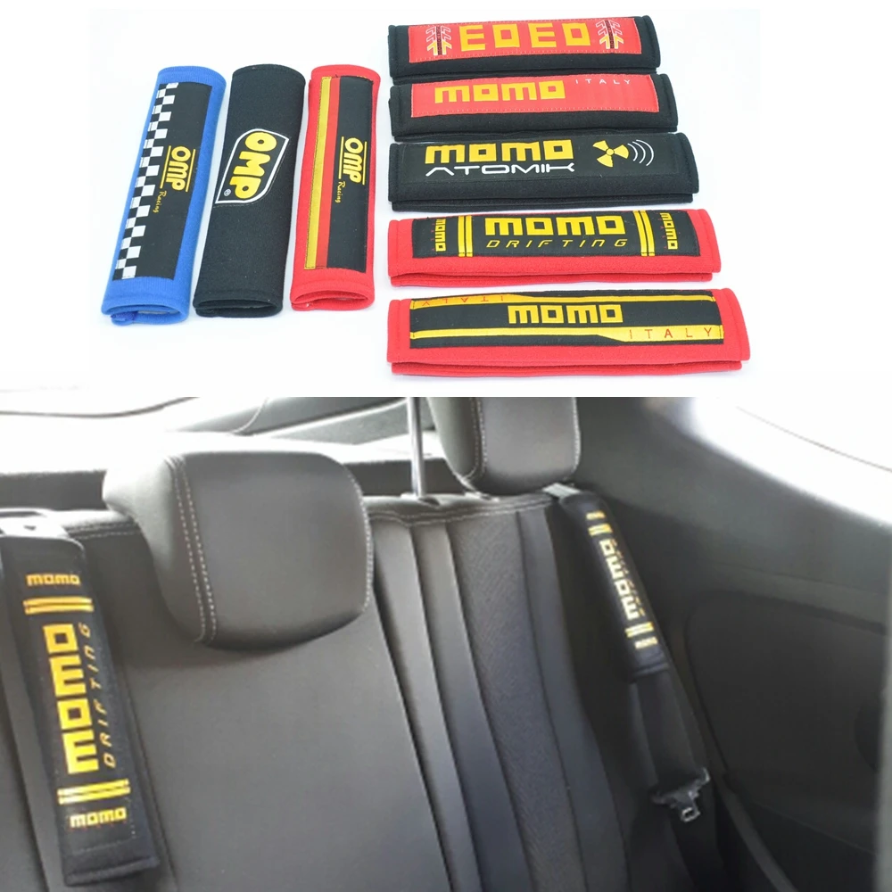 JK Universal 1 Pair Racing Car Seat Belt Shoulder Pad Sets Racing