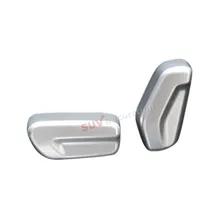 Only fits for Left hand Drive !! 2pcs Interior Car Adjustment Button Cover Trim for Peugeot 3008 GT 3008GT 2016 2017