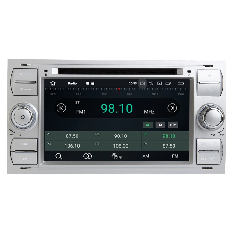 Flash Deal Car Multimedia Player Android 8.0 Car GPS Navi Autoradio 2 Din 7 Inch For Ford/Mondeo/Focus/Transit/C-MAX/S-MAX/Fiesta 4GB RAM 2