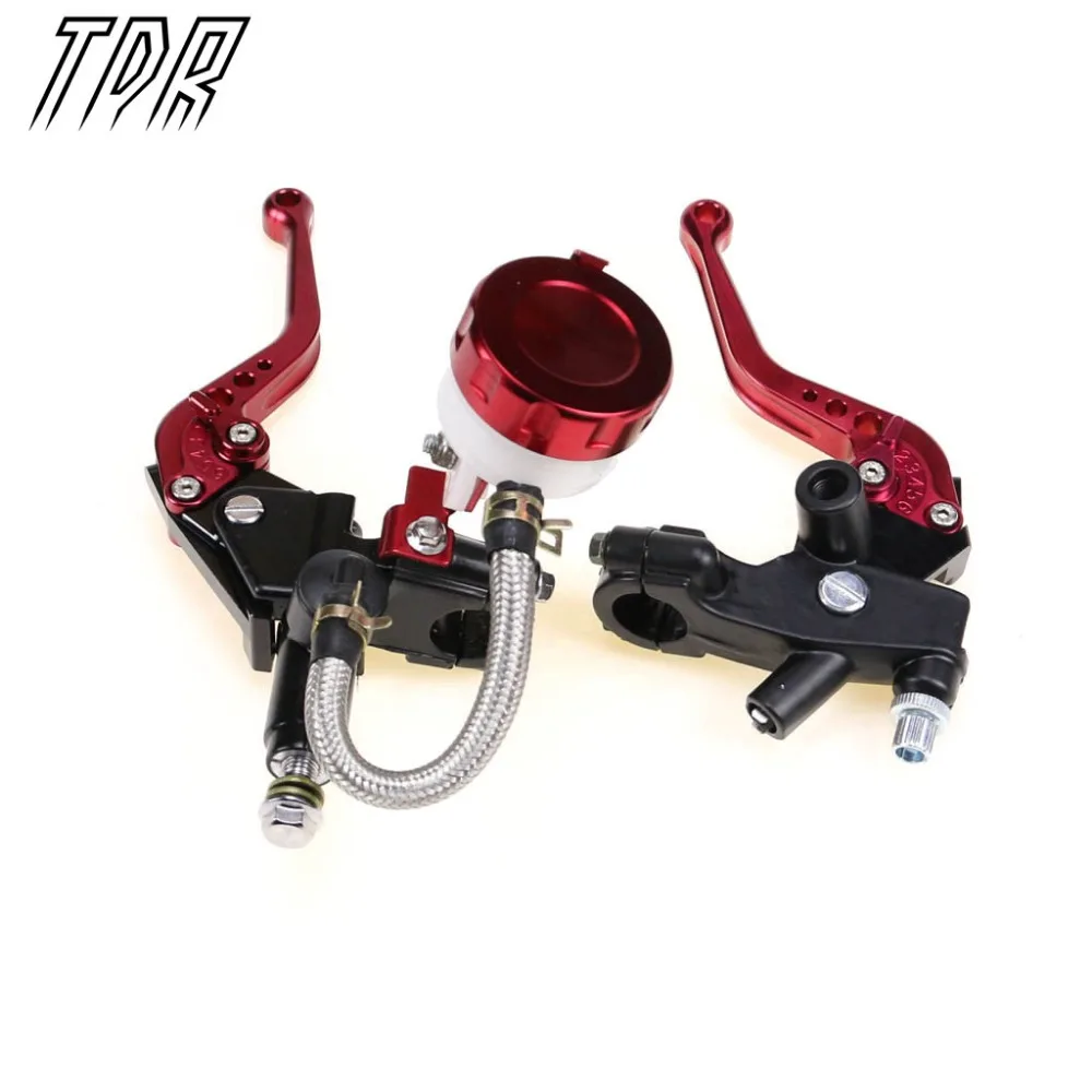 TDR Universal 22mm Clutch Brake 7/8'' Dirt Pit Bike Handlebar Hydraulic
