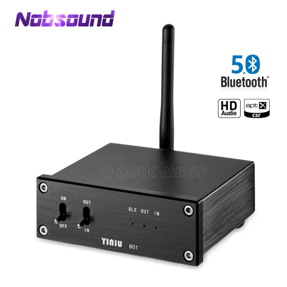 Цифровой аудиодекодер Nobsound CSR8675 Bluetooth 5 0 DAC без потерь Звук Hi Fi|Усилители мощности|