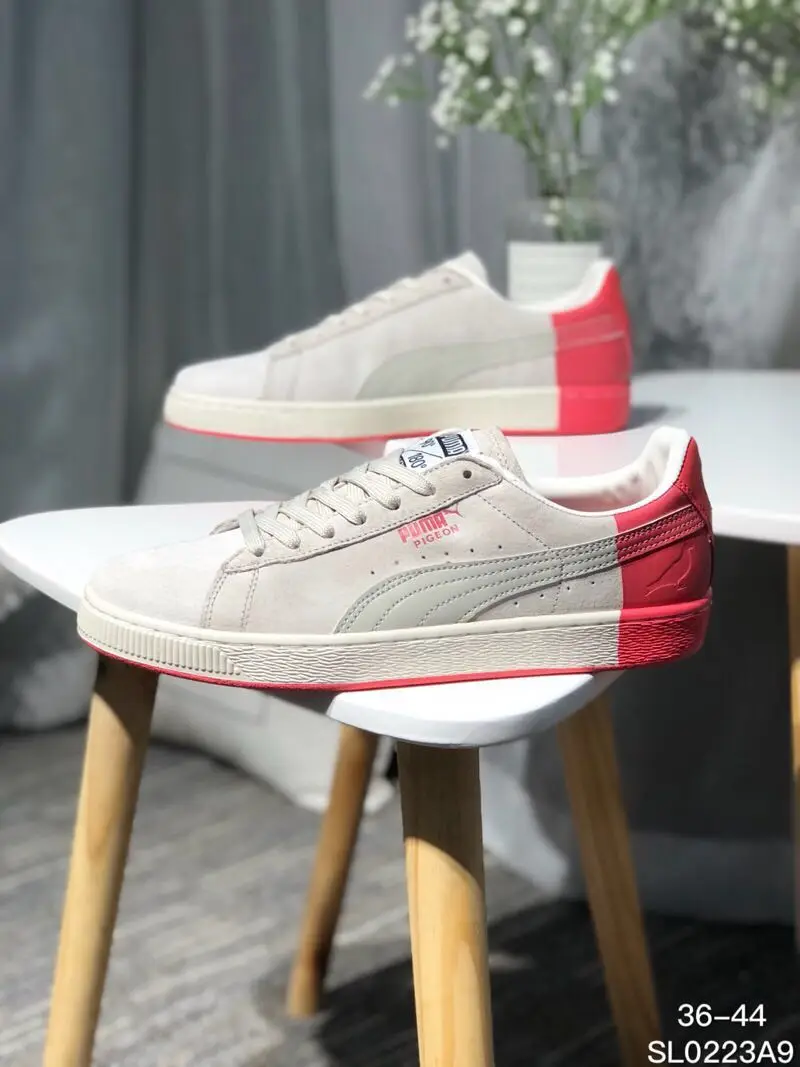 Puma Basket Classic Tlger сетки высочайшее качество свинья кожаные туфли для обувь мужчин и
