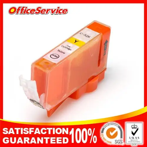

4Yellow for cli-526 cli526 cli526Y Compatible ink cartridges for Canon IP4850 IP4950 IX6550 MX715 MX895 MG5350 MG6150 printer