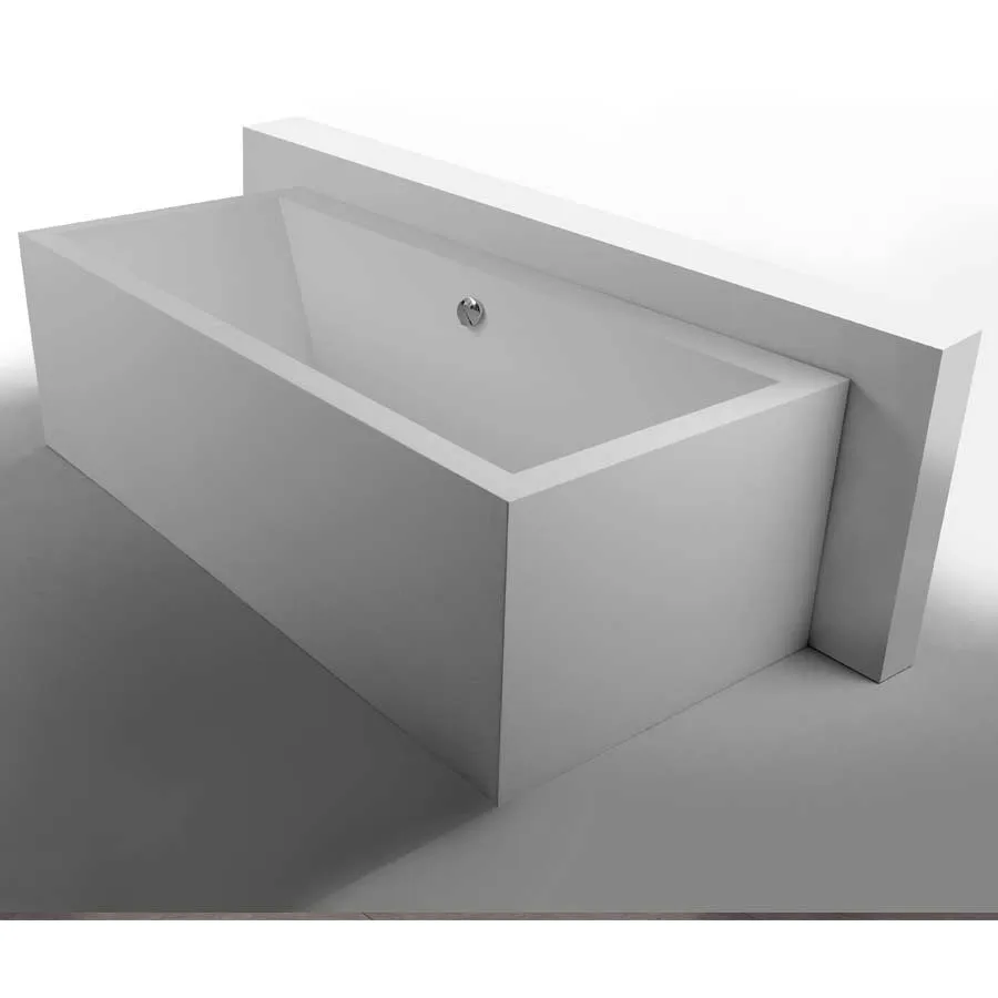 1800x800x610 мм твердый поверхностный камень CUPC одобренная Ванна прямоугольная отдельно стоящая Corian матовая или глянцевая отделка Ванна RS6541