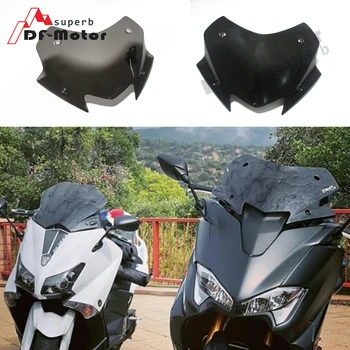 

New Highest Smoke Motorcycle Windshield WindScreen Visor Viser Fit for YAMAHA TMAX 530 TMAX530 T-MAX 2017 2018 T-MAX530 SX DX