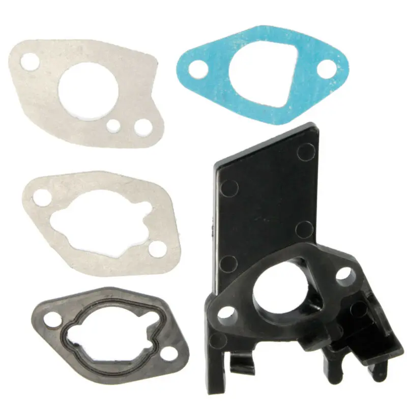 3pcs gasket rings 2pcs Brackets For Honda GX160 GX200 Engine Lawn Mower Motor Carburetor Gasket Kit