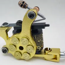 10 шт/лот профессиональная Литая железная для татуировок машина 10 Обертывания Катушки из нержавеющей стали татуировки тела искусства Ружья Катушки машины LPC-ITM-7032-9I