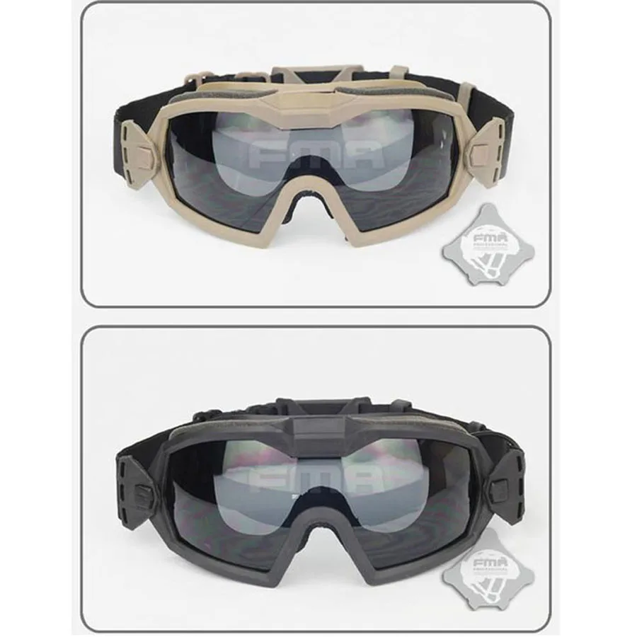 

New FMA Regulator Updated Version Goggle With Fan Glasses Tactical Cycling Eye Protection For Skilling & Ciclismo TB1029 BK/DE