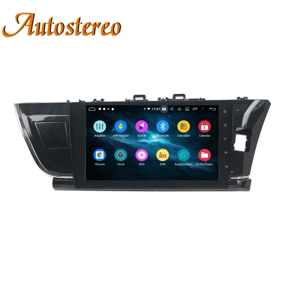 Clearance Android 9 DPS Max 64GB Car GPS navigation For Toyota Corolla 2013+ RHD multimedia car DVD player head unit radio tape recorder 3