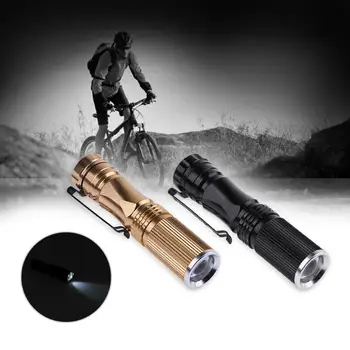 

LED Flashlight Zoom Waterproof Flashlight Mini Pocket Telescopic Zoomable Light use 1*AA Battery Powered Torch