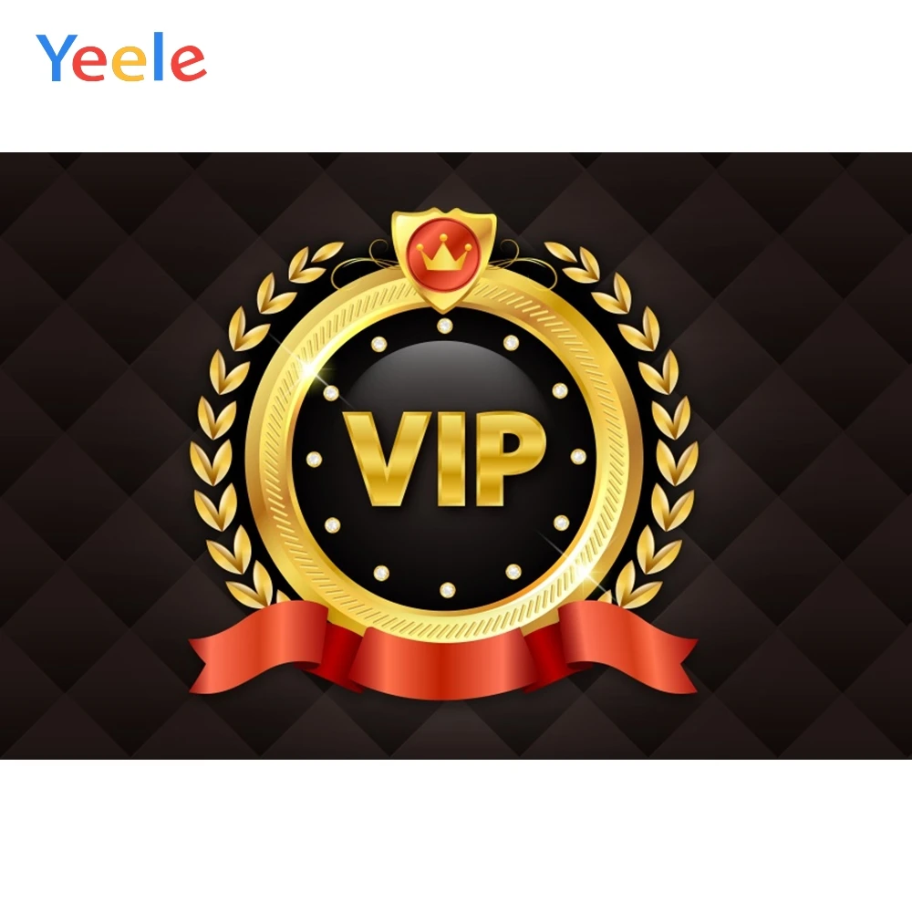 

Yeele Party VIP Member Photocall Poster Customized Photography Backdrops Personalized Photographic Backgrounds For Photo Studio