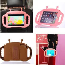 Для детей безопасный легкие EVA противоударный плечевой ремень Стенд кожаный чехол Обложка для Ipad Mini/2/3/4 7,9 дюймов планшет