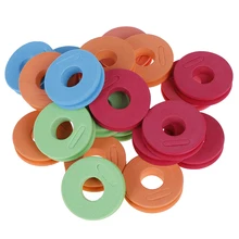 20 шт. катушки из пенопласта EVA для намотки рыболовной лески, крючок для намотки, приманки для карпа, проволочные держатели, коробка для снастей