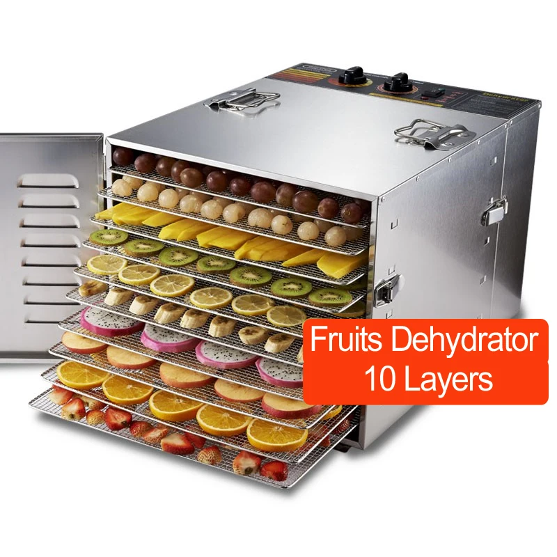 food dehydrator machine 220V/110V fruit vegetable meat drying machine