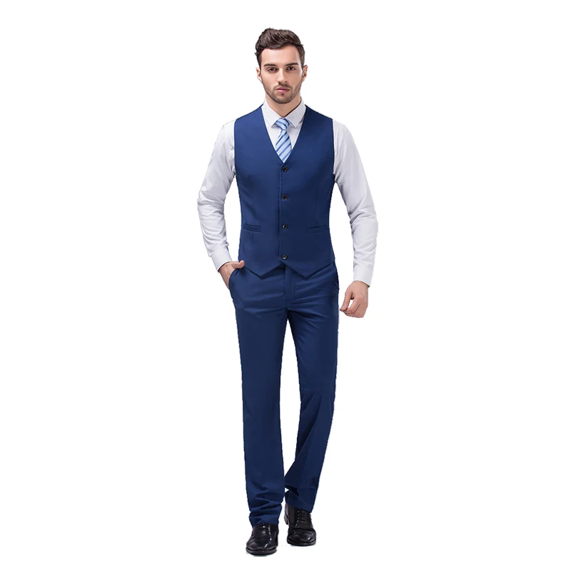 Shenrun Male Solid Color Vests Fashion Causal Business Slim Fit Work Waistcoat Office Formal Suit Vest For Young Classic Gilet