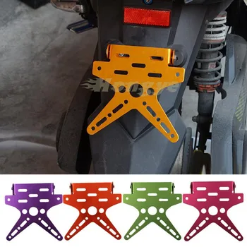 

Motorcycle license plate holder Aluminumbracket adjusted registration number plate for Kawasaki BMW Honda KTM Ducati