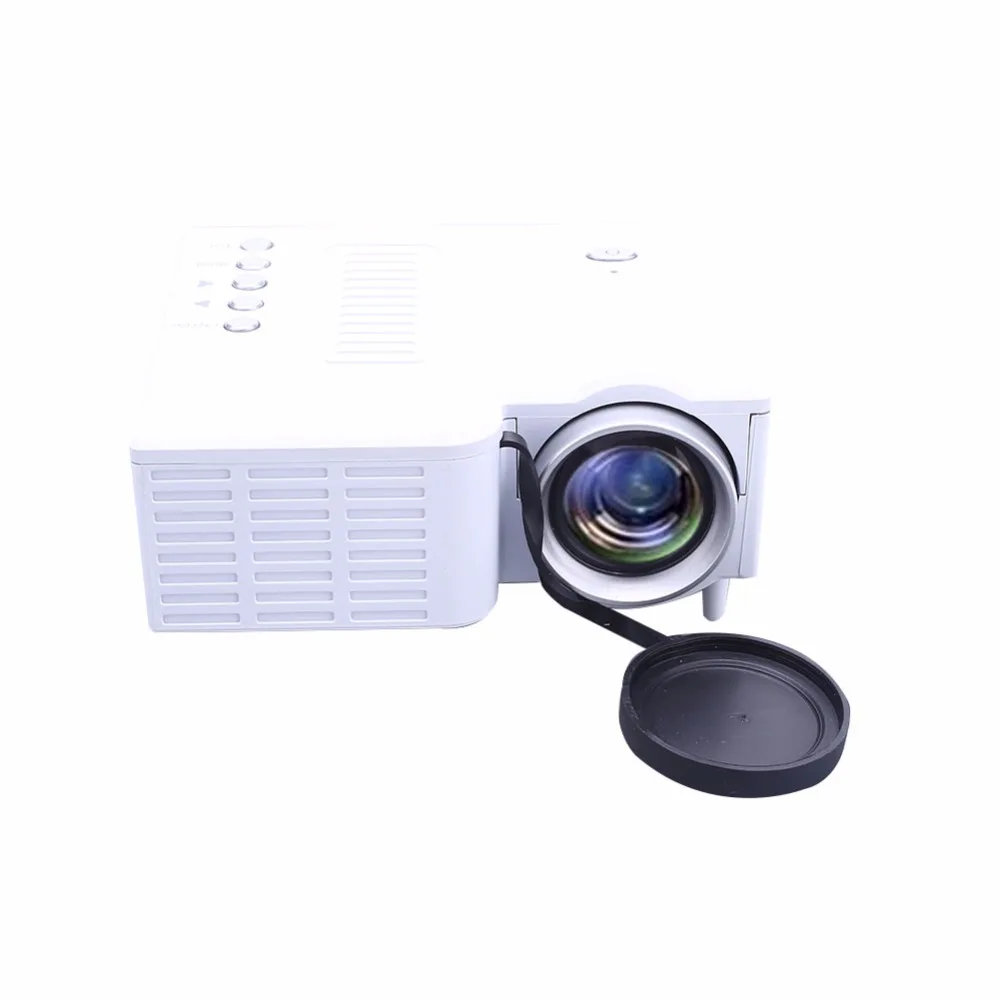 UC28B Projector Mini Portable Home Theater Cinema Multimedia LED Video Projector USB TF Card US Plug UC28B Projector Mini Portable Home Theater Cinema Multimedia LED Video Projector USB TF Card US Plug
