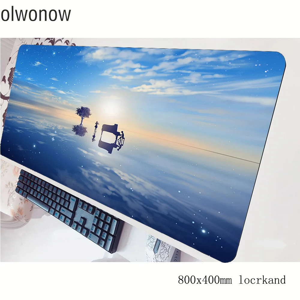 Игровой коврик для мыши в стиле аниме офиса 800x400x3 мм большой игровой xl аксессуары