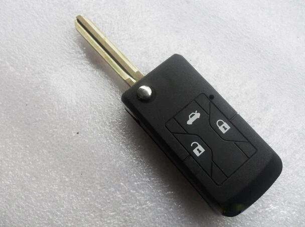 3 Buttons Toyota Camry Reiz  Modified Flip Replace Key Case  (15)