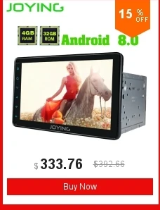 Perfect JOYING double din 7 inch Car Radio Android 8.1 Octa Core built in DSP&4G HD Fast Boot Universal head unit GPS map with free DVR 7