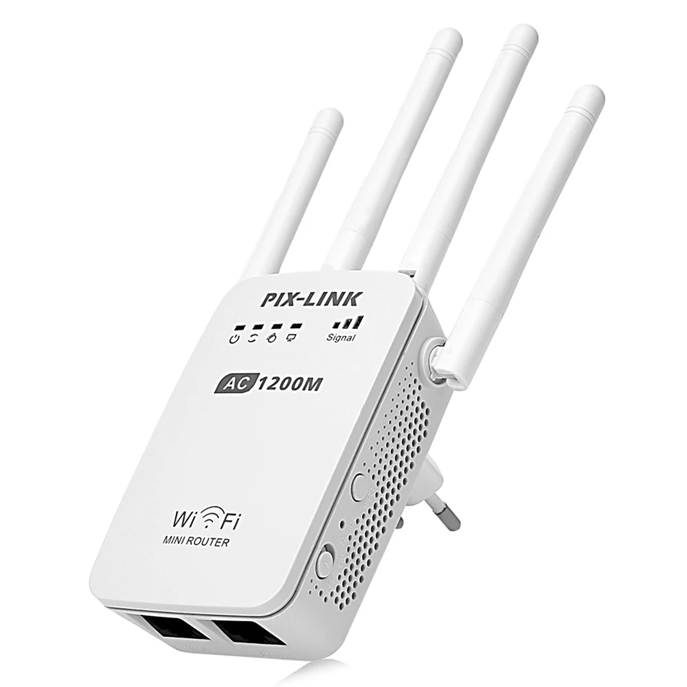 Prix pour PIXLINK LV-AC05 1200 Mbps WIFI Répéteur/Routeur/Point D'accès Double Bande Sans Fil Wi-Fi Répéteur Extender Avec 4 Antennes Externes Prix pour PIXLINK LV-AC05 1200 Mbps WIFI Répéteur/Routeur/Point D'accès Double Bande Sans Fil Wi-Fi Répéteur Extender Avec 4 Antennes Externes