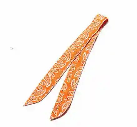 5 цветов, освежающий нетоксичный охладитель шарф для шеи, охлаждающая повязка на голову, бандана, спортивное полотенце - Цвет: Orange