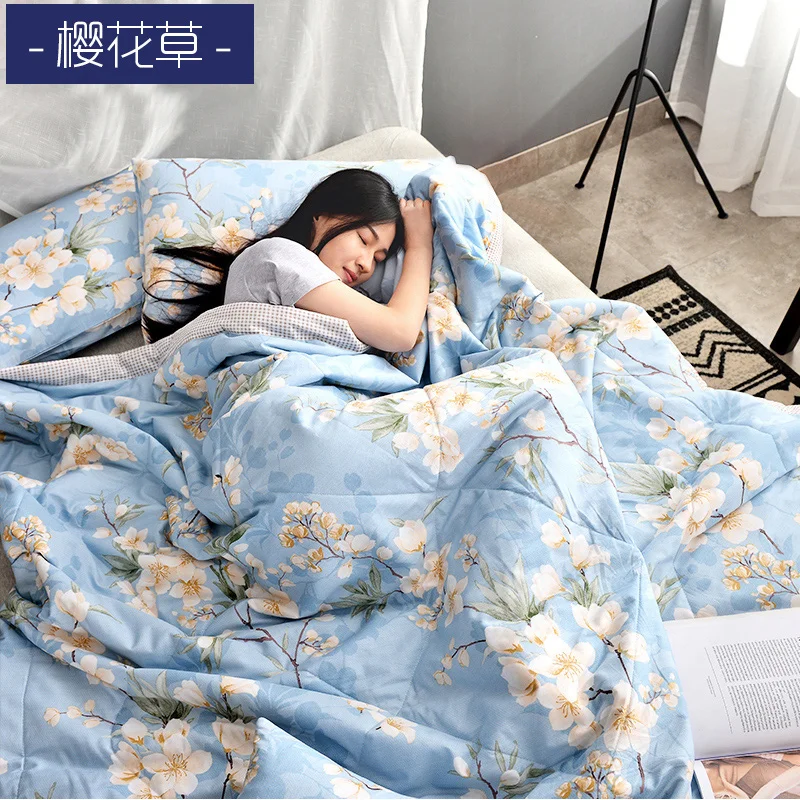 

Pure Cotton Air Conditioning Quilt In Spring, Autumn, Summer, Cool Quilt Washable In Summer, Single Quilt In Summer, Children's