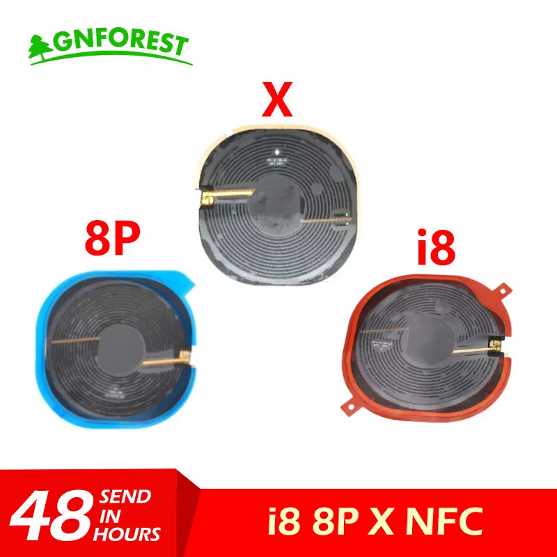 

Charger Receiver MFC Wireless Charging Induction Coil NFC Module Flex Cable For iPhone 8 8P Plus X 10 Replacement Part