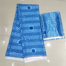 DF! ИМИТИРОВАННАЯ шелковая ткань Африканский принт ткань африканская ткань ткань нигерийская Анкара африканская восковая печать! J11398