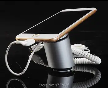 Cell Phone Security Anti-Theft Display Stand With Alarm And Charging Function For Mobile Phone Retail Store Exhibition 5pcs/lot 5 set lot retail store expo anti lost security open display support for iwatch