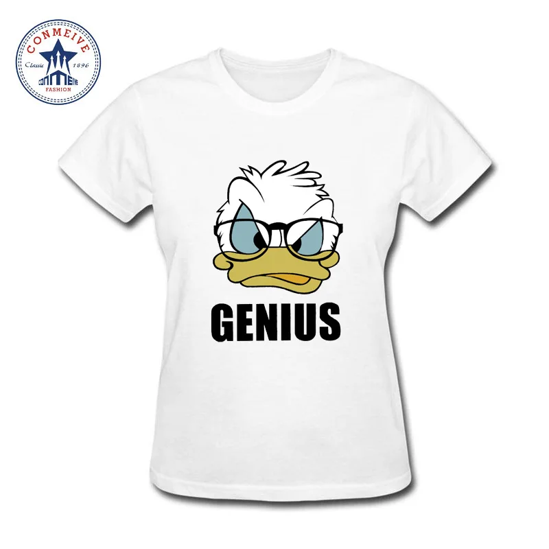 

Fashion Summer Tshirt Women Clothes Style Donald Duck Cartoon Anime Printed Cotton Funny T Shirt Women