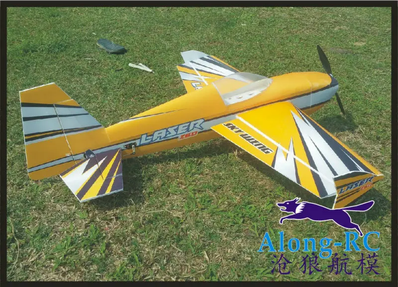 

NEW PP material PLANE RC 3D airplane/RC MODEL HOBBY TOYS SKYWING wingspan 38" 15E LASER 3D airplane (KIT OR PNP SET)
