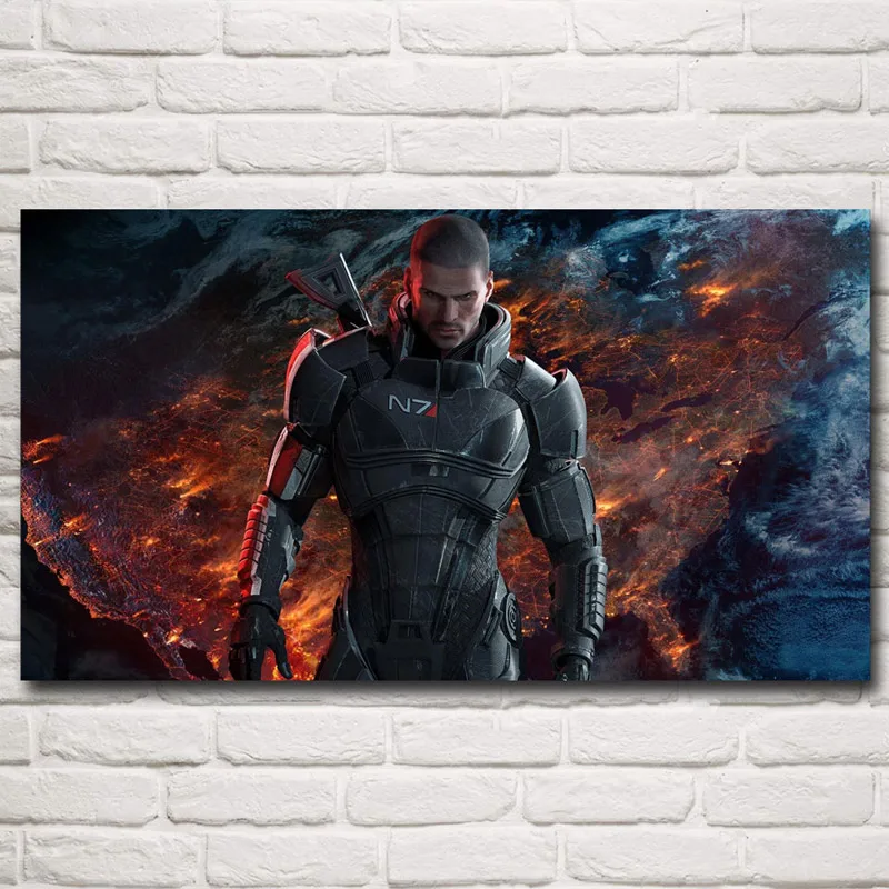 Mass Effect 3 популярная экшн-игра постеры и принты для гостиной украшения дома